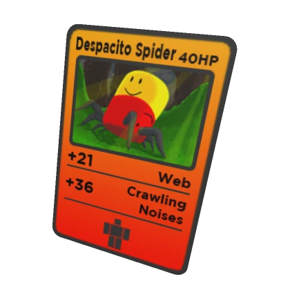 Despacito Spider Trading Card