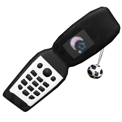 Y2K Phone in Black