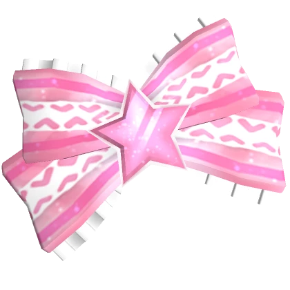 Pink Ruffled Bow