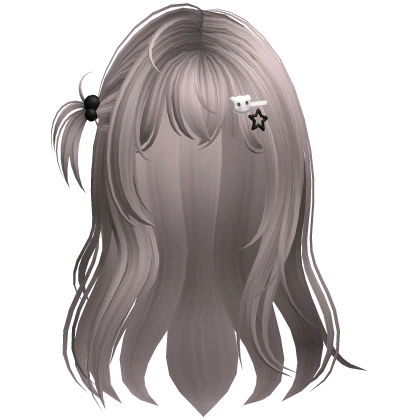 Kawaii Bunny Soft Hair + Hairclips (Ash Blonde)