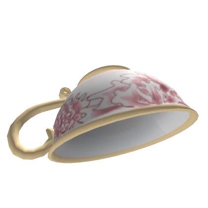 Tea Cup Pink & Gold