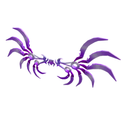 Corrupted Purple Blade Wings