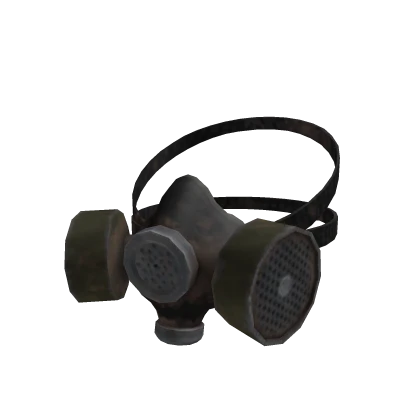 Muddy Old Military Respirator