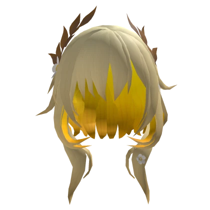 Short Blonde Angel Hair 