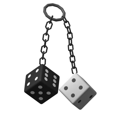 Dice Keychain