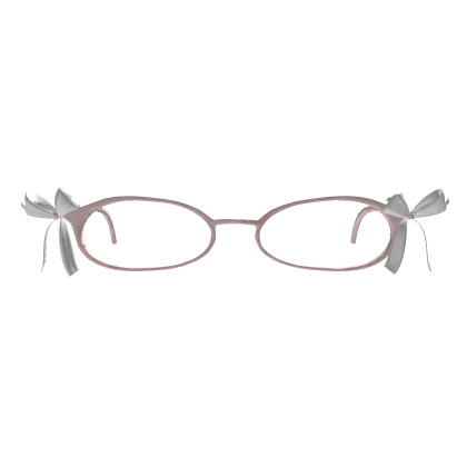 Large Ribbon Glasses Pink