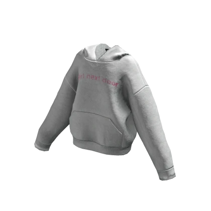 Oversized Graphic Hoodie (Girl Next Door)