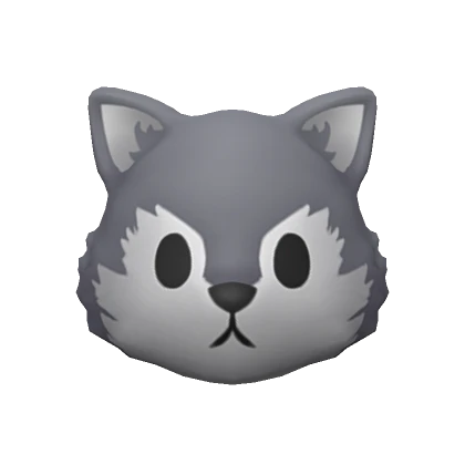 Grey Wolf Mask