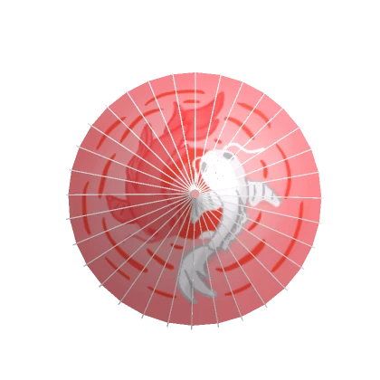 Yin Yang Umbrella Pink