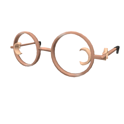 Rose Gold Moon Glasses