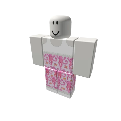 Preppy roller rabbit pajama in pink!