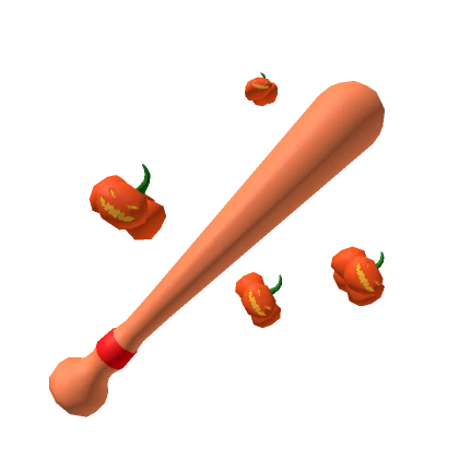 Pumpkin Baseball Bat