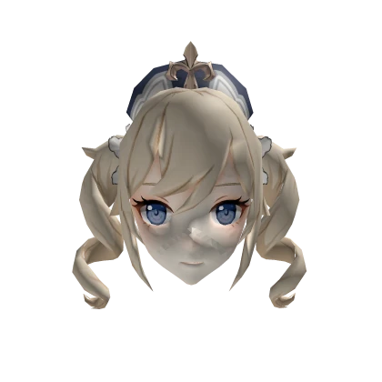 Barbara Genshin Impact Head Hair