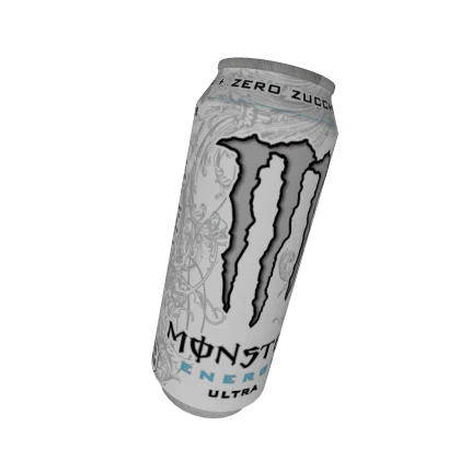 White Monster Energy Ultra Drink White 