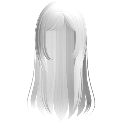 ʚ♡ɞ cute shoujo long girly hair in white