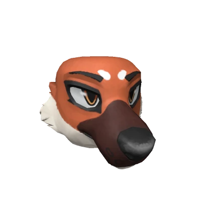 Maned Wolf Head