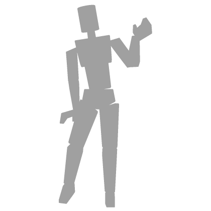 Cute Wave Popular Hair Flip Girl Wave Pose