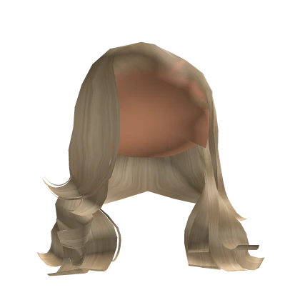 Side Part Blowout [Blonde]