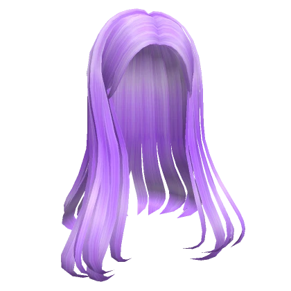 Flowy Long Hair Lavender