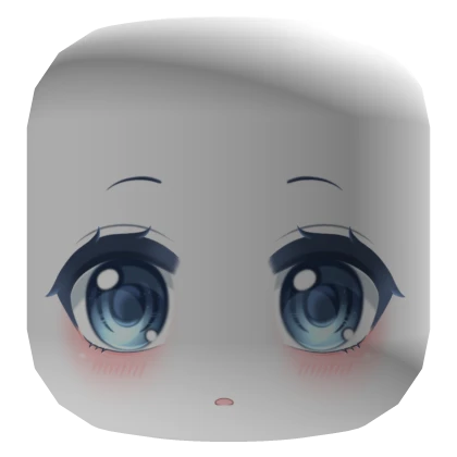 Anime Winter Wonderland Makeup Mask 