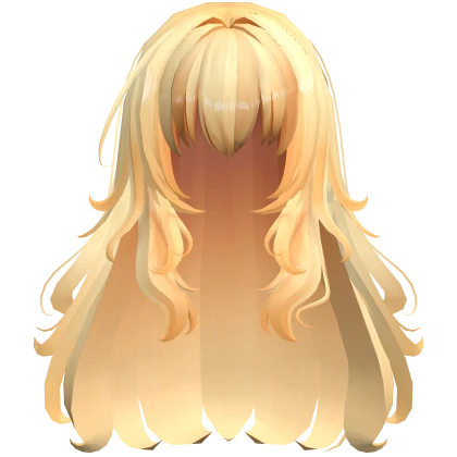 SeeU Curly Fluffy Hair Base - Messy Yellow Blocky 