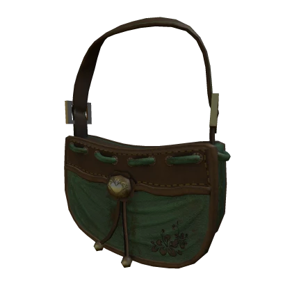 Vintage Green Hippie Purse 3.0 