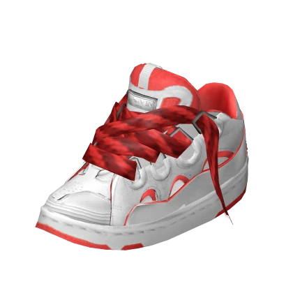 Lanvin White Red Curb (Head)
