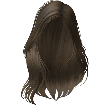 Flowy Silky 2000s Supermodel in Light Brown