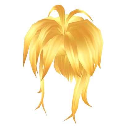 Golden Anime Elf Hair