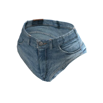 Tiny Jean Shorts (Med)