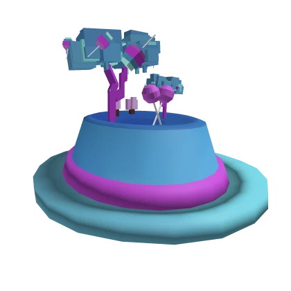 [⌛] Limited Candy Blossom Fedora (Grow A Garden)