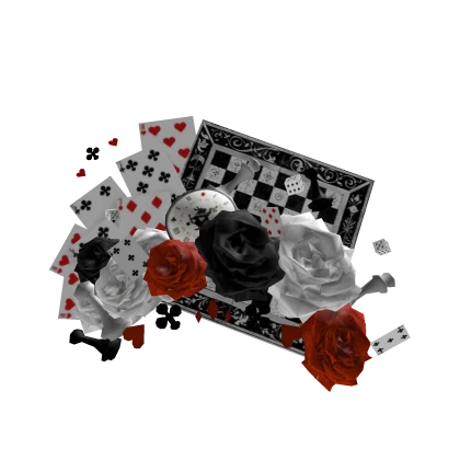 The Queen’s Hearts Chessboard Game Headpiece