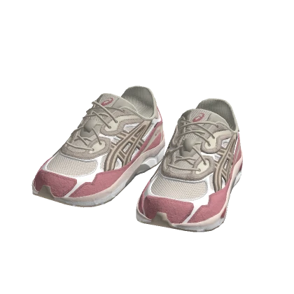 A Shoes White and pink