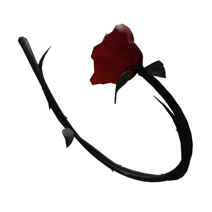 Black and Red Rose Tail