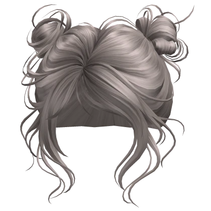 Ash Cute Wavy Buns