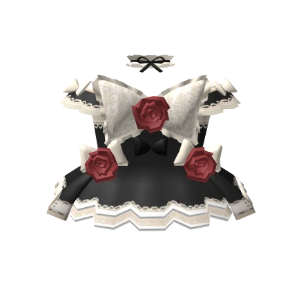 🖤3.0 Charming Red night dress w collar