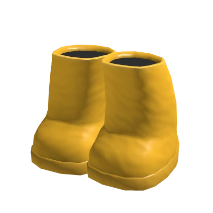 Chibi Doll Rain Boots Yellow