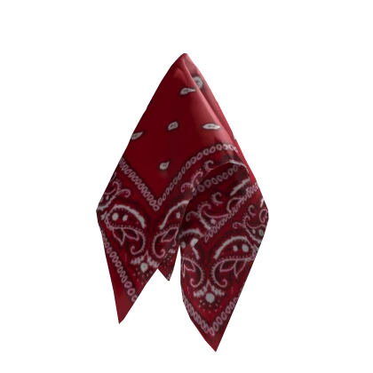 Red Hanging Bandana