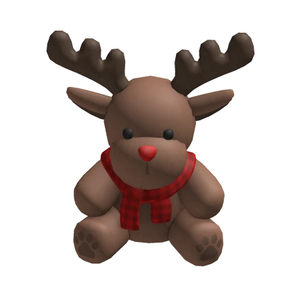 ♡ christmas reindeer plushie