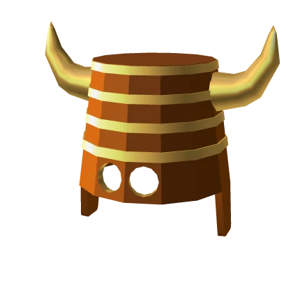 Orange Golden hat