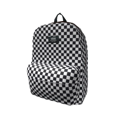 Vans Black-White Checkerboard Old Skool Backpack