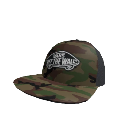 Vans Camo Classic Patch Trucker Hat