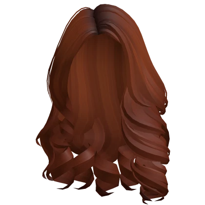 Carmen's Darlin Long Curly Hair (Dark Ginger)