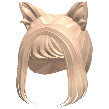 Blonde Cat Girl Hair