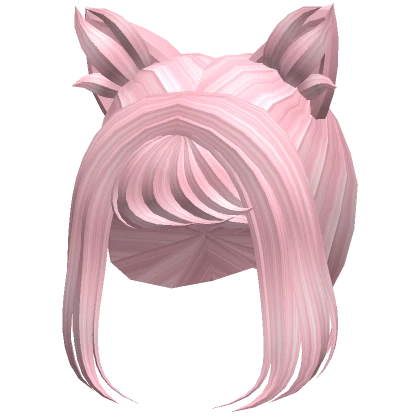 Pink Cat Girl Hair