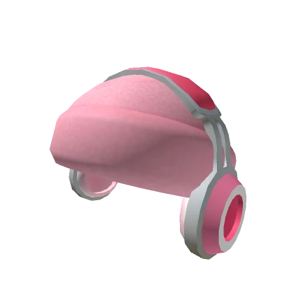 Beanie Headphones Pink