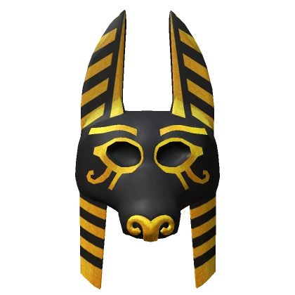 Golden Anubis Mask