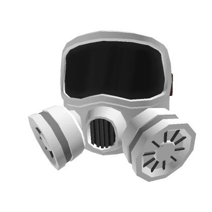 White Tactical GasMask