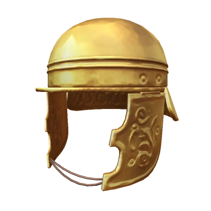 Golden Celtic Helmet