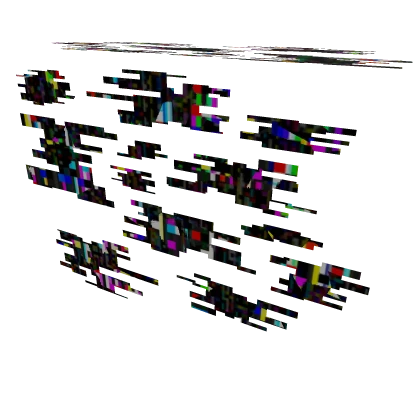 [ANIMATED] GLITCHED BODY COVER CORRUPTED STATIC